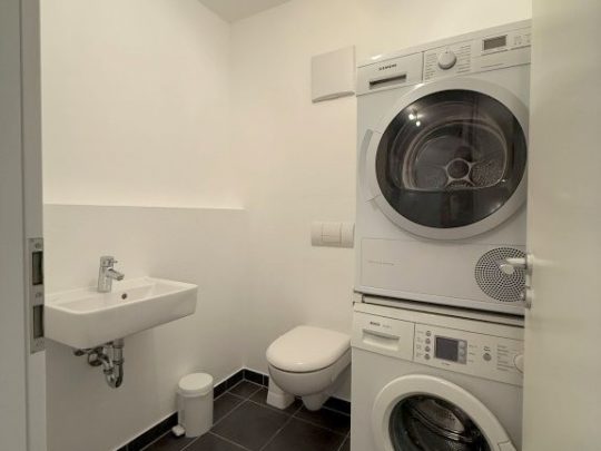 Gäste-WC mit Wm + Trockner