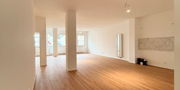 Fast ein Loft + barrierefrei + san. EG-WHG + Stellplatz