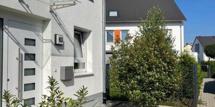 Modernes Eckhaus mit Garten + Keller + Süd/West Lage + 4 SZ + 2 Tageslicht-Bäder