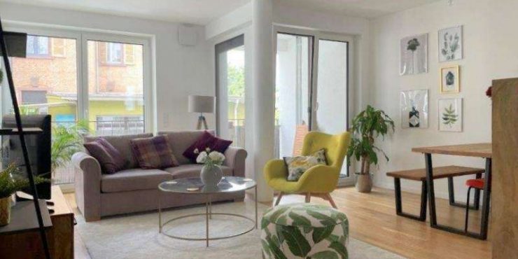 Chic im SACHSENHÄUSER + nahe Mainufer und sehr gut angebunden