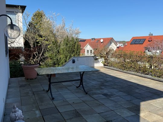 Terrasse oben
